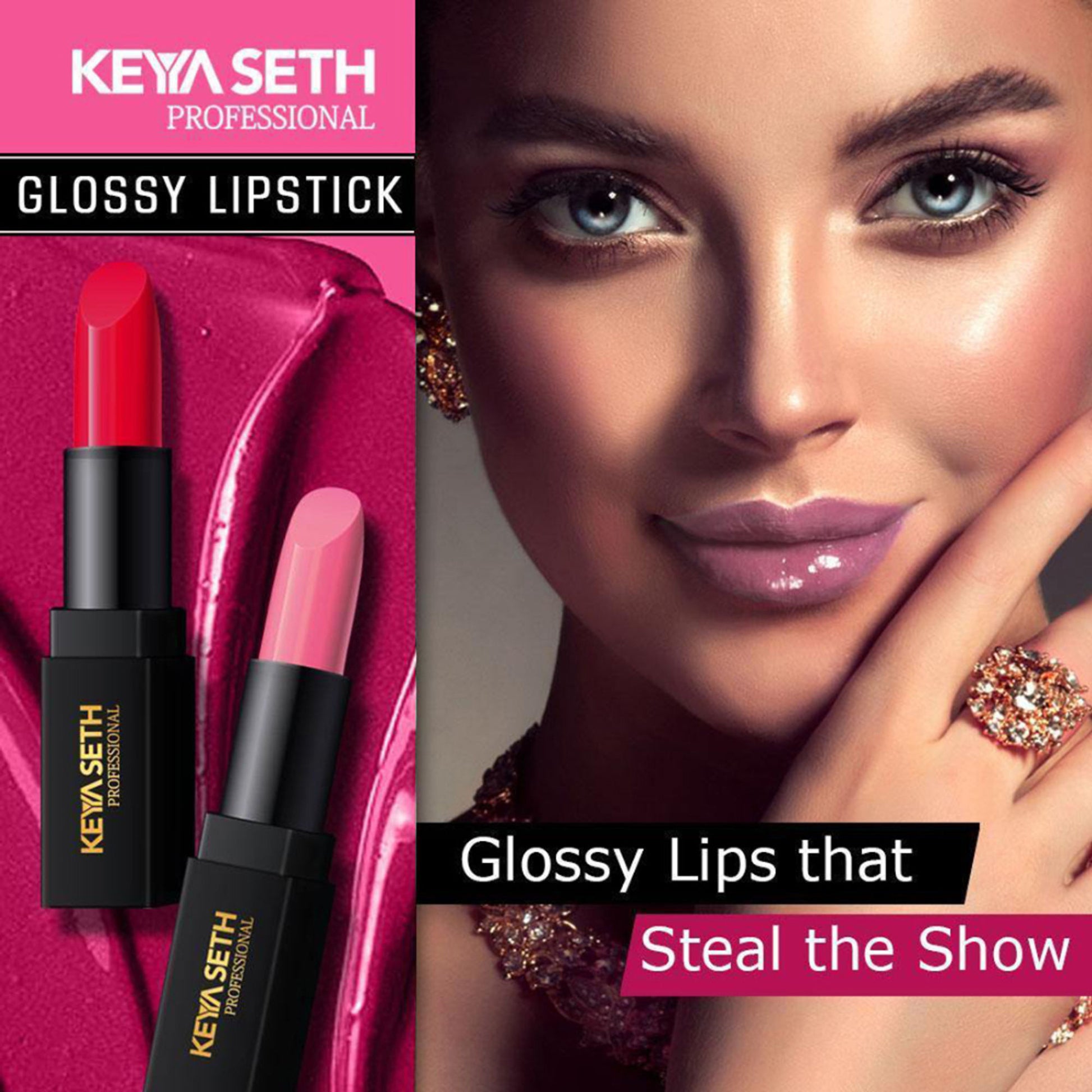 Keya Seth Aromatherapy Professional Glossy Lipstick - Dark Dusy