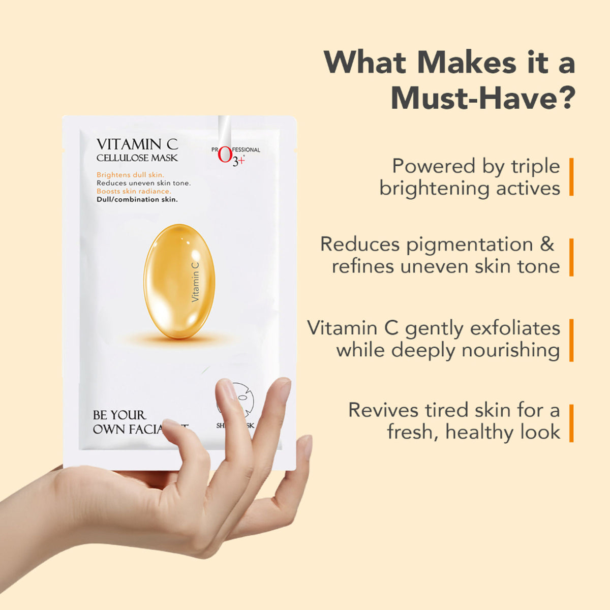 O3+ Facialist Mask - Vitamin C