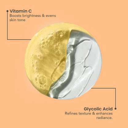 O3+ Skin Solutions Vitamin C Serum Glow with Glycolic Acid