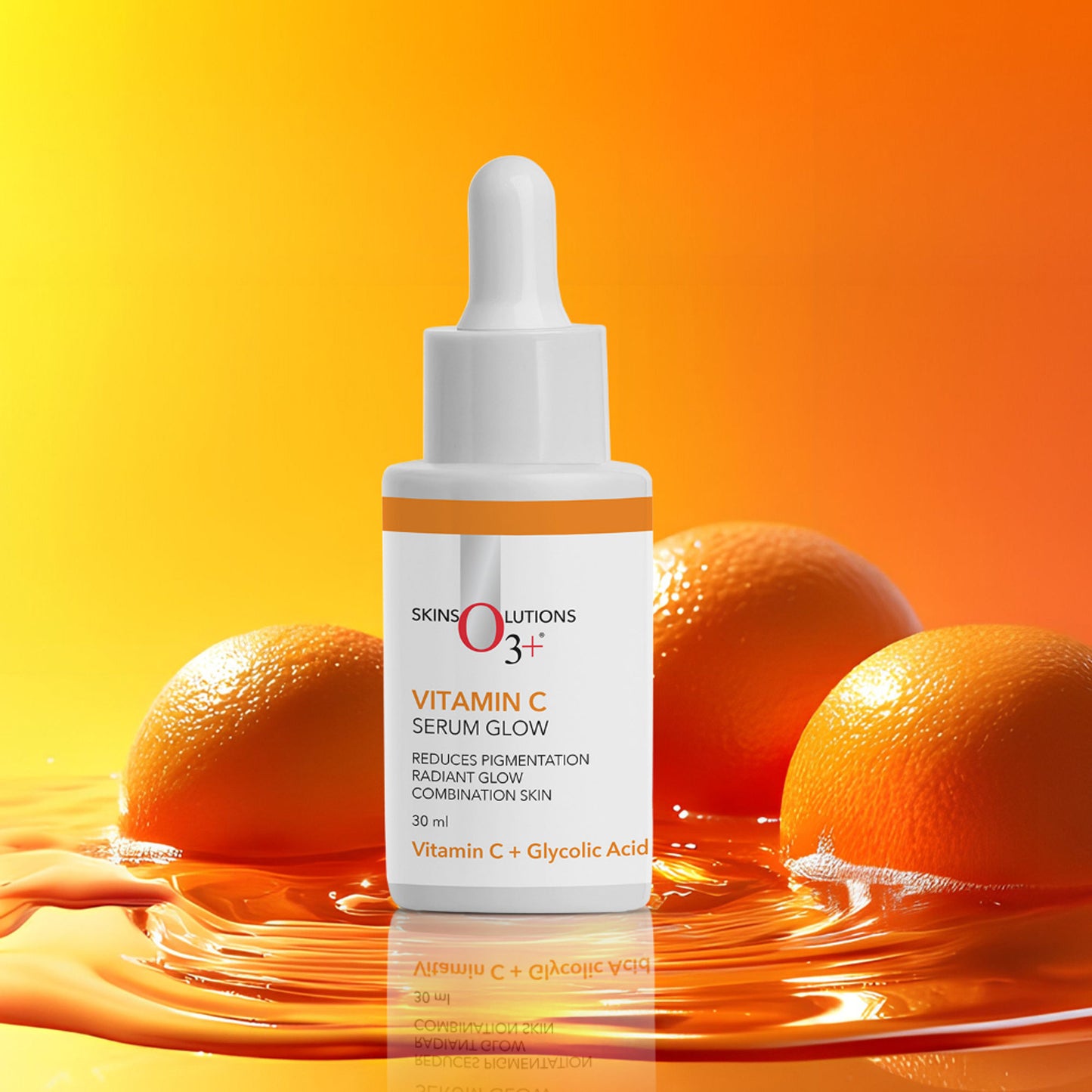 O3+ Skin Solutions Vitamin C Serum Glow with Glycolic Acid