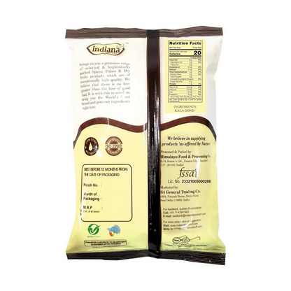 Indiana as offered by nature - Kala gond - Gond Siyah - Black Gum
