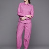 Dhiyona IE Kantha Work Pure Cotton Shirt With Trousers