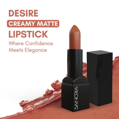 Sangria Beauty Desire Creamy Matte Lipstick - Vintage