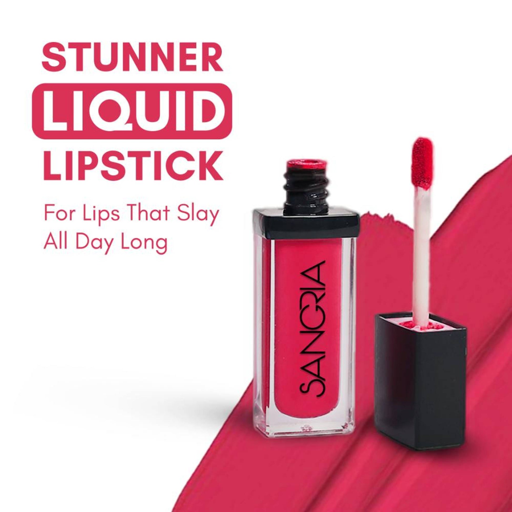 Sangria Beauty Stunner Liquid Lipstick - Daiquiri