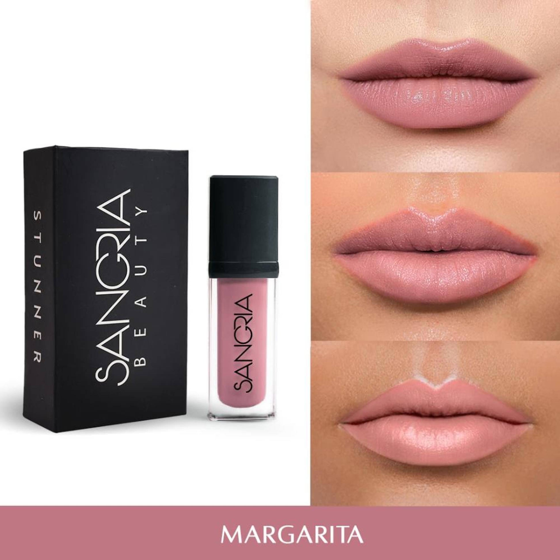 Sangria Beauty Stunner Liquid Lipstick - Margarita