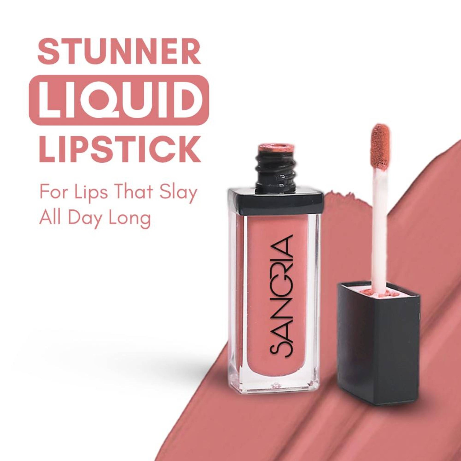 Sangria Beauty Stunner Liquid Lipstick - Pina Colada
