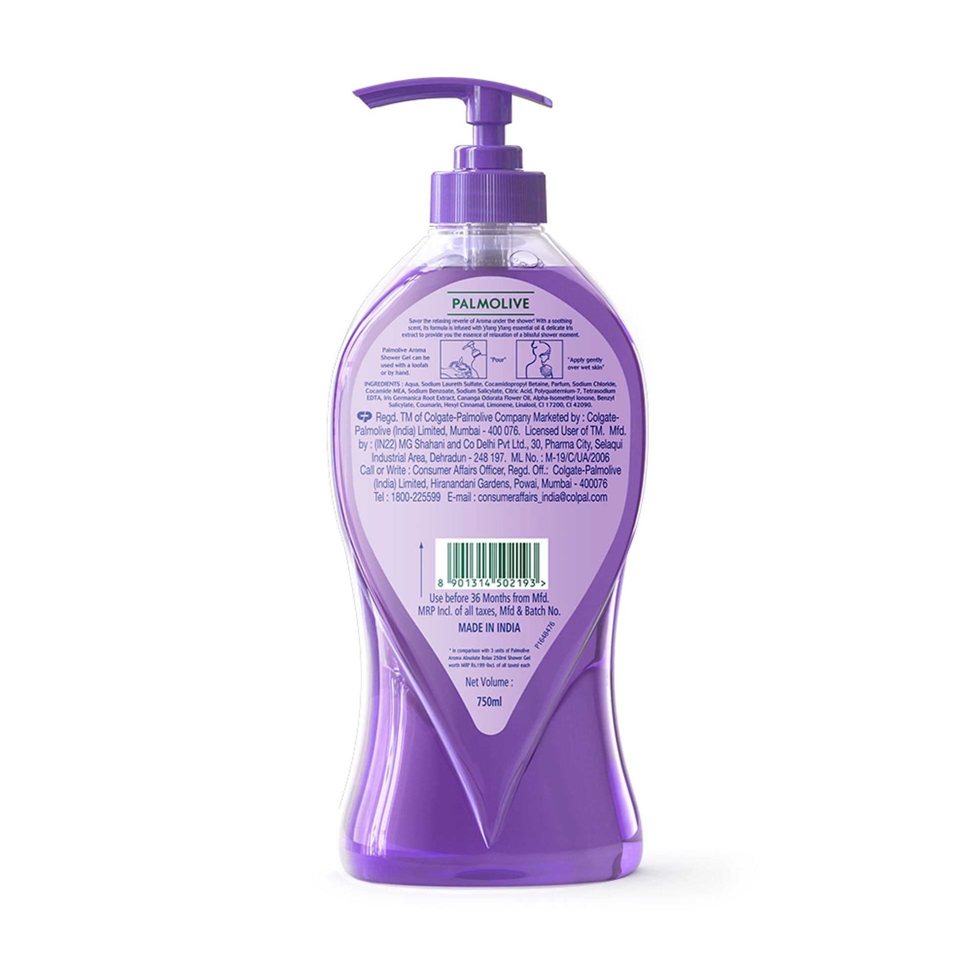 Palmolive Aroma Therapy Absolute Relax Shower Gel