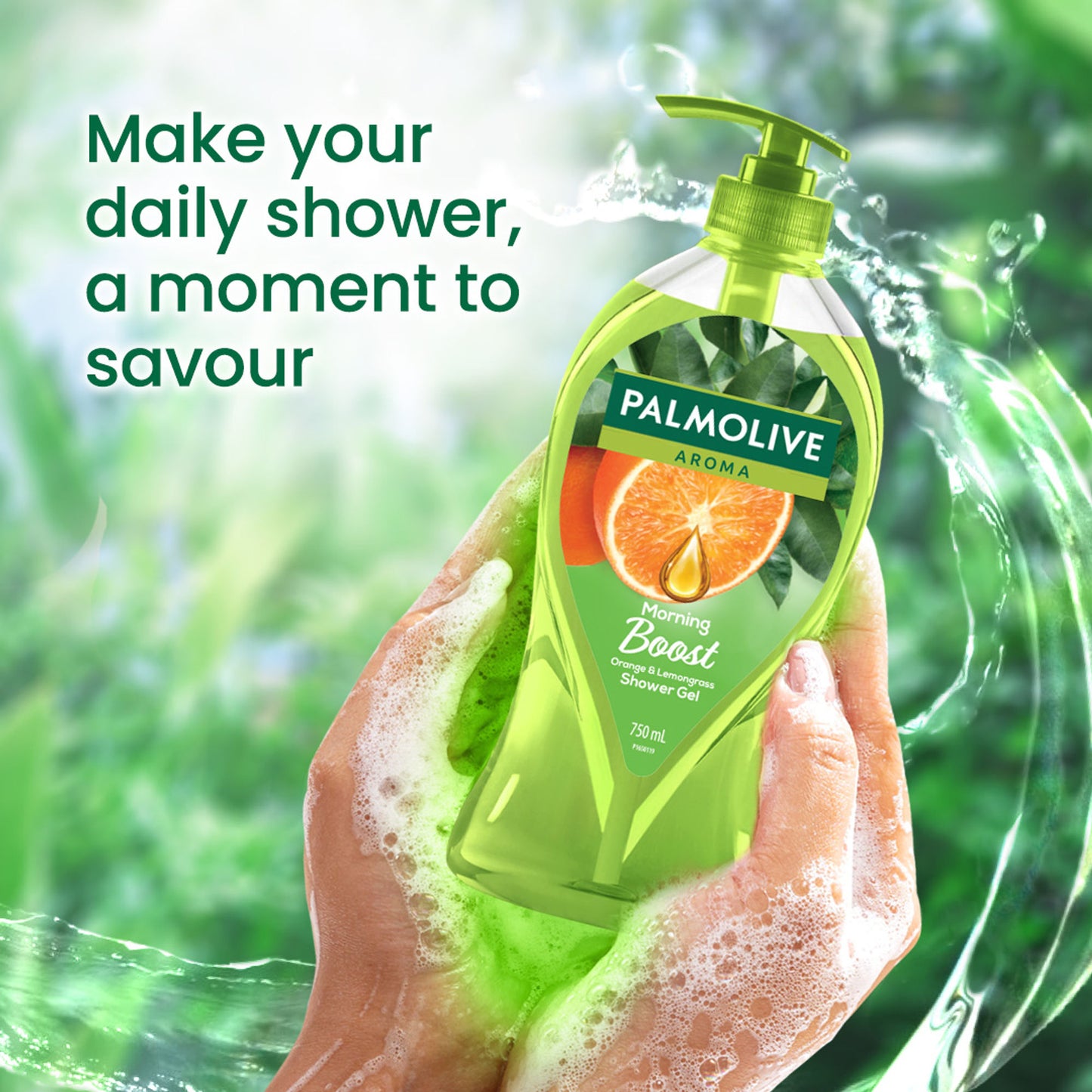 Palmolive Aroma Therapy Morning Tonic Shower Gel