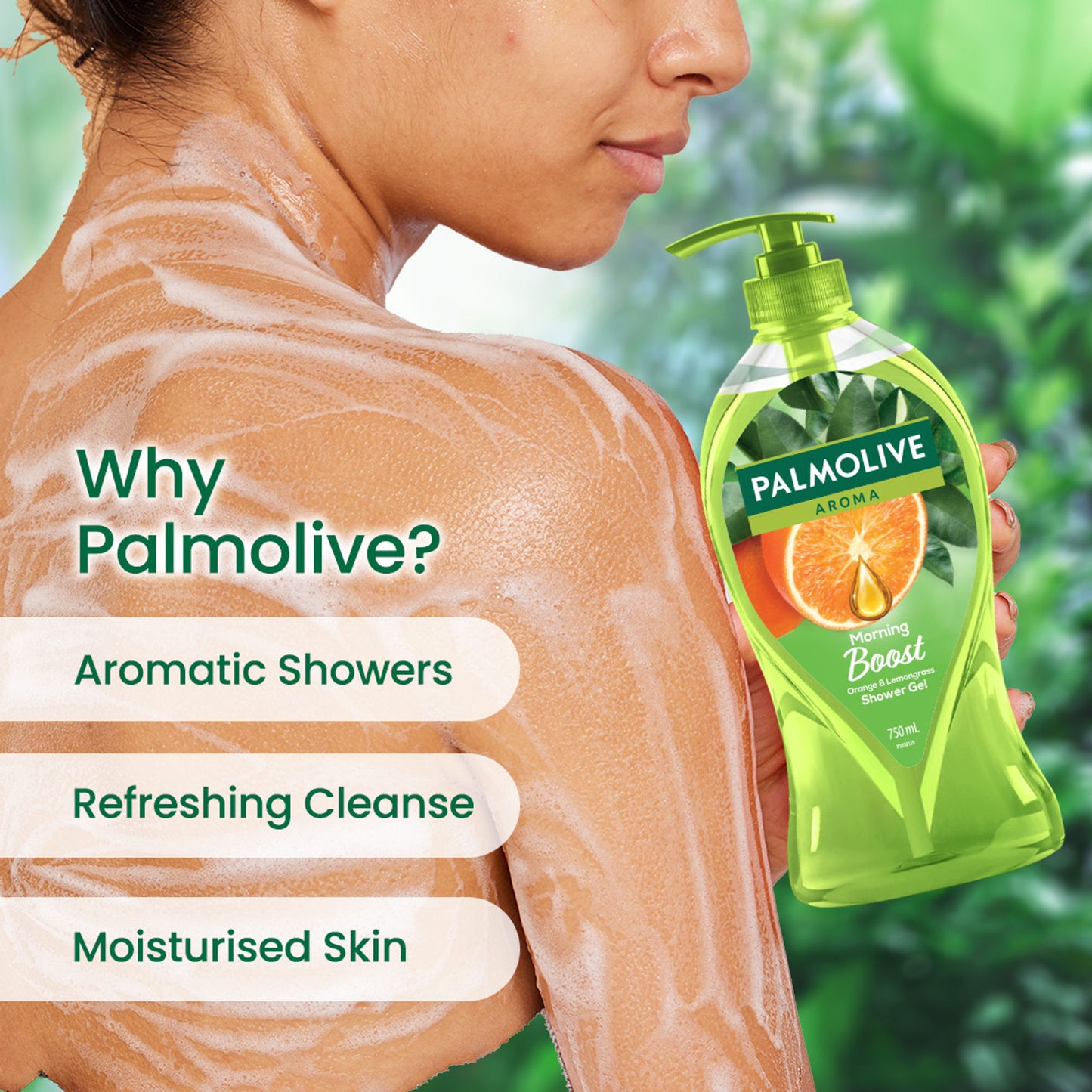 Palmolive Aroma Therapy Morning Tonic Shower Gel