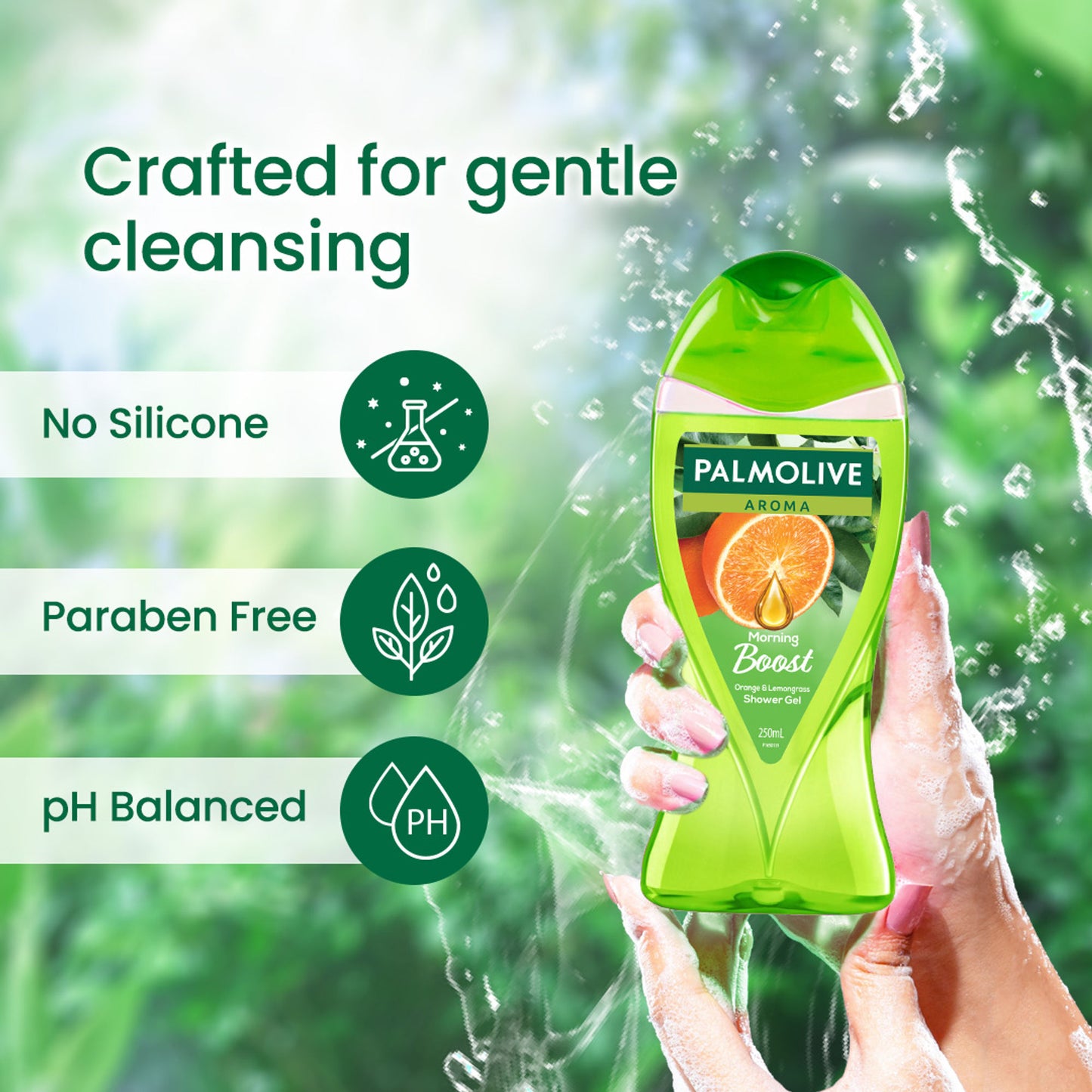 Palmolive Aroma Therapy Morning Tonic Shower Gel