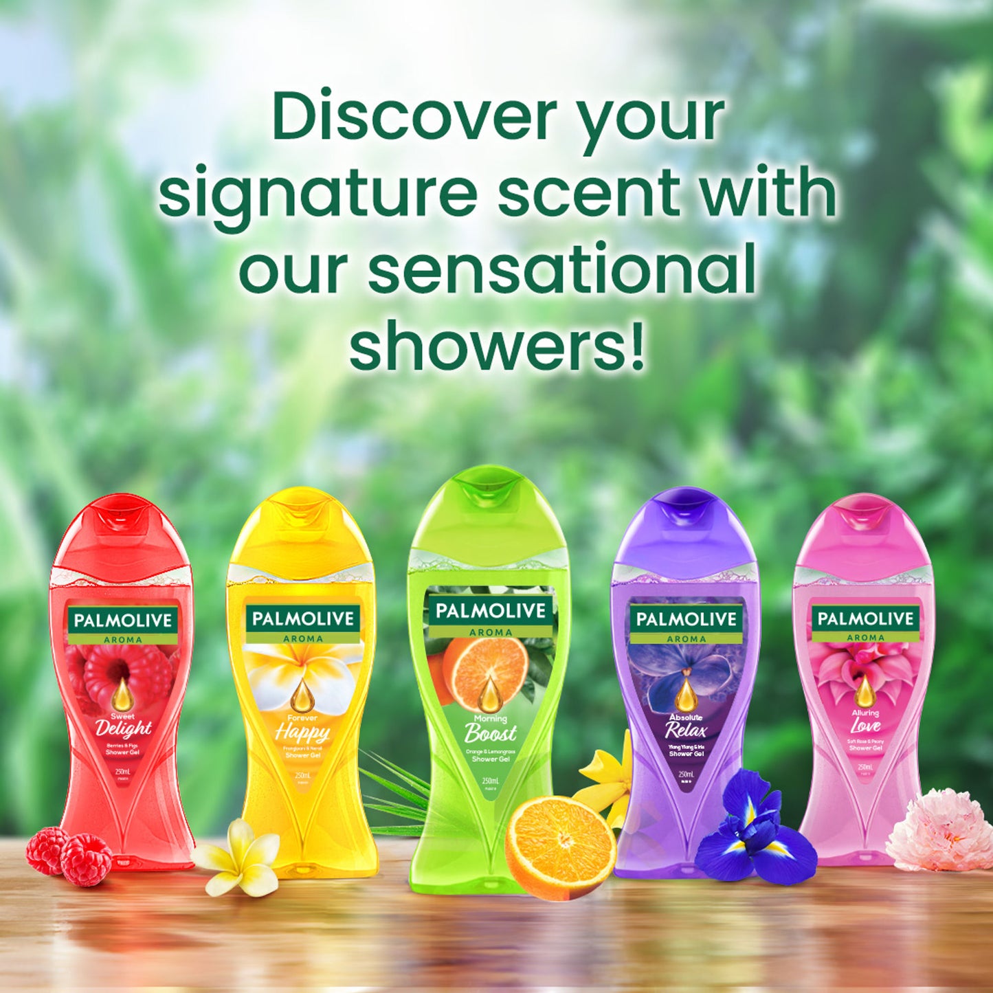 Palmolive Aroma Therapy Morning Tonic Shower Gel