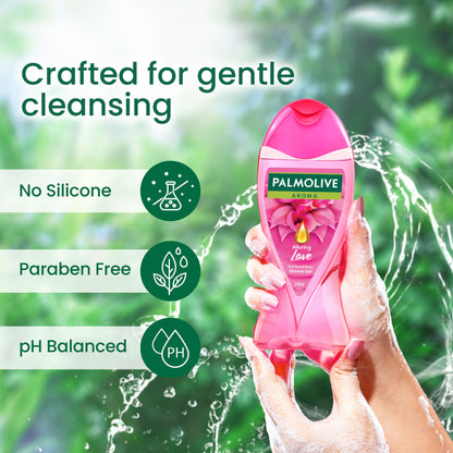 Palmolive Aroma Alluring Love Body Wash With Soft Rose & Peony