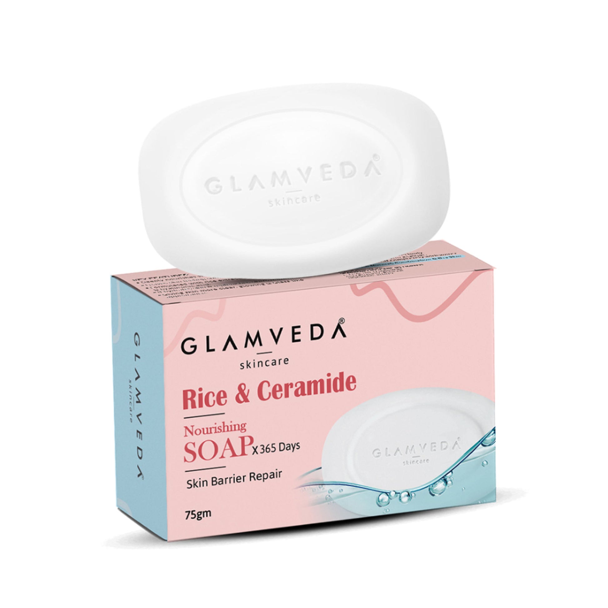 Glamveda Rice & Ceramide Nourishing Soap