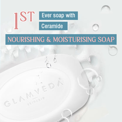 Glamveda Rice & Ceramide Nourishing Soap