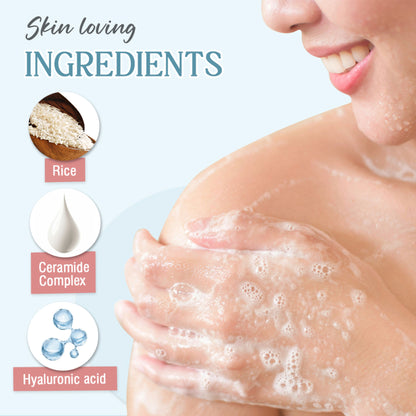 Glamveda Rice & Ceramide Nourishing Soap