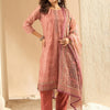 Indyancart IE Women Embroidered Kurta with Trousers & Dupatta