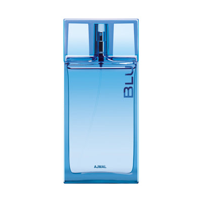 Ajmal Blu Eau De Parfum For Men Fresh Aquatic Citrus Fragrance Long Lasting Perfume