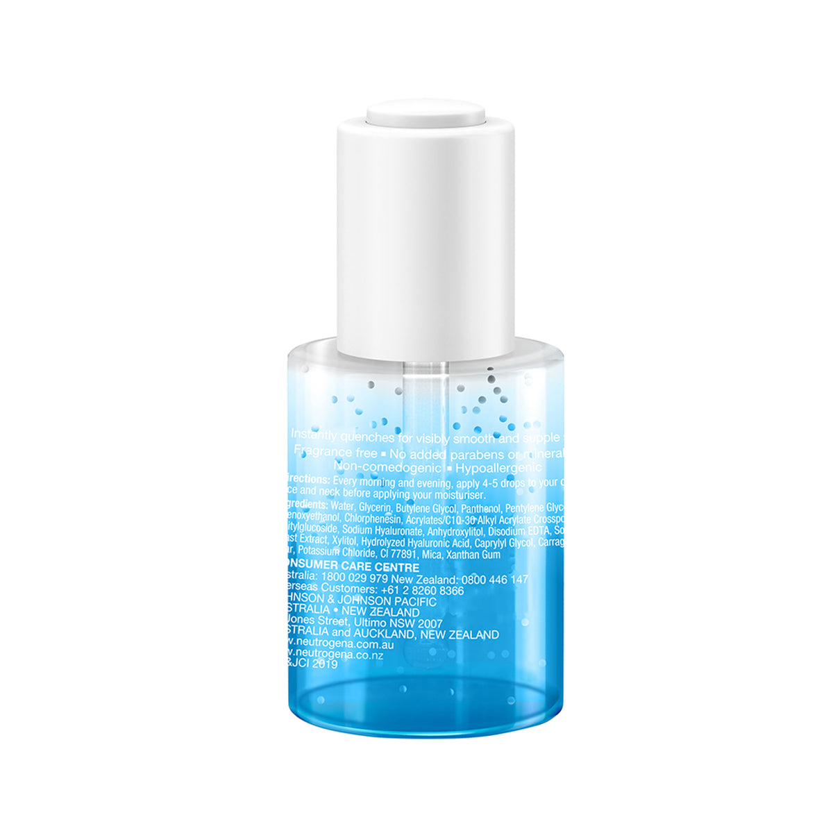 Neutrogena Hydro Boost Hyaluronic Acid Moisturizing Face Serum with Vitamin B5 for Dry & Normal Skin