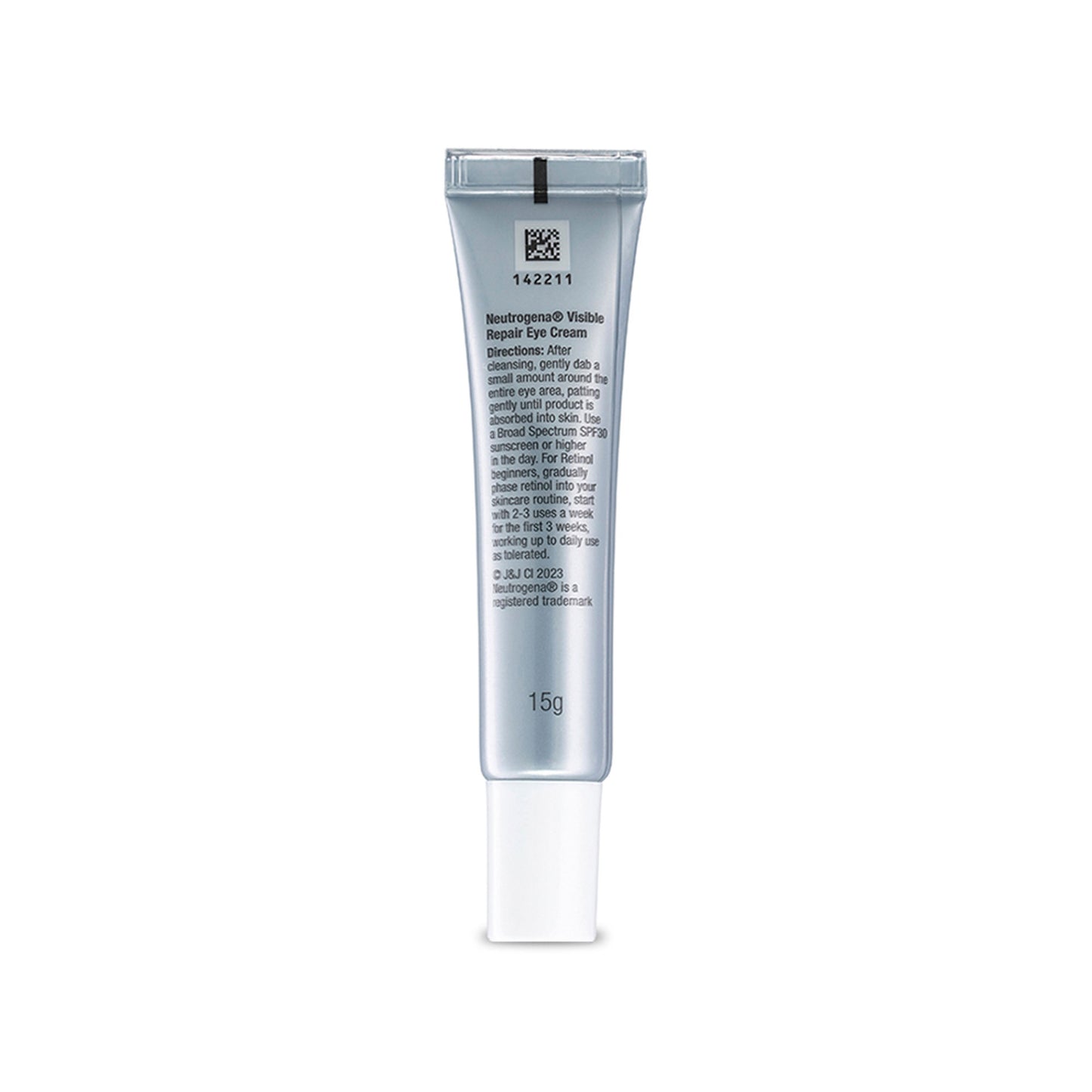 Neutrogena Visible Repair Retinol + Peptide Night Eye Cream For Anti-Ageing, Dark Circles & Wrinkles