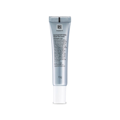 Neutrogena Visible Repair Retinol + Peptide Night Eye Cream For Anti-Ageing, Dark Circles & Wrinkles
