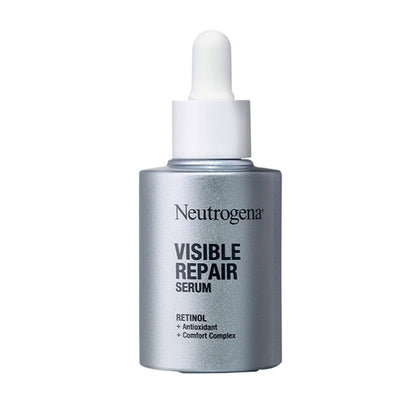 Neutrogena Visible Repair Anti-Ageing Retinol + Peptide Night Face Serum For Wrinkles & Fine Lines