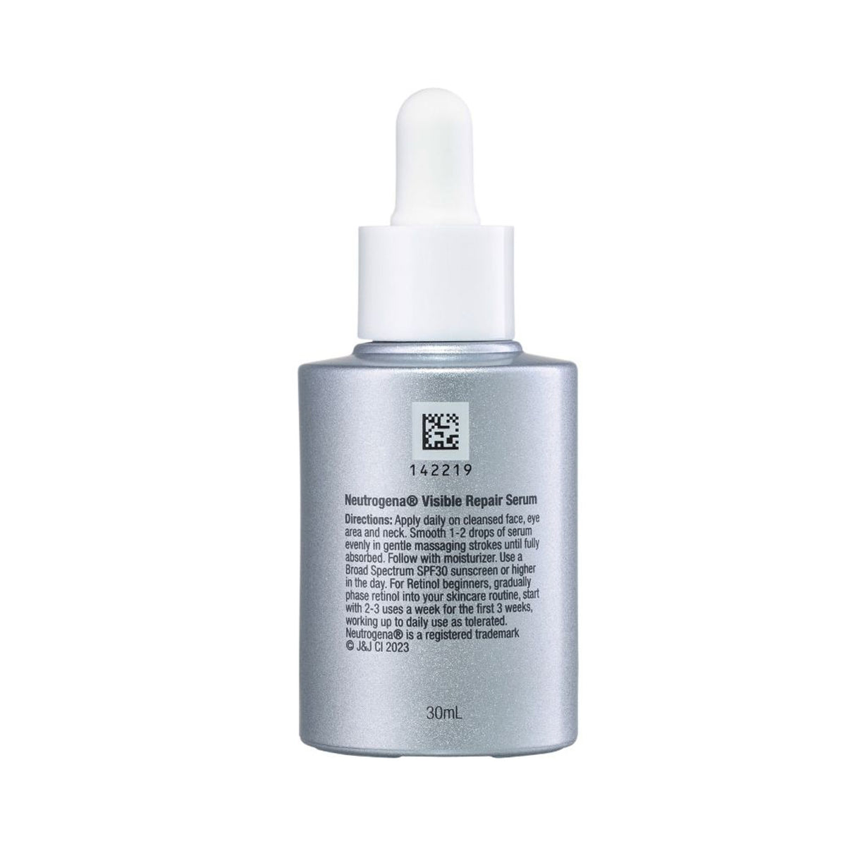 Neutrogena Visible Repair Anti-Ageing Retinol + Peptide Night Face Serum For Wrinkles & Fine Lines