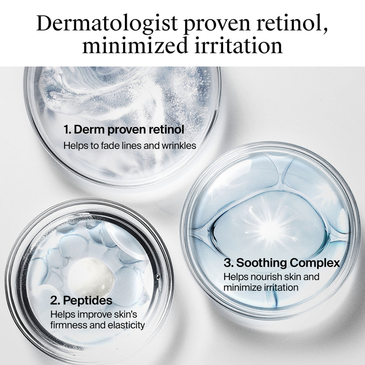Neutrogena Visible Repair Anti-Ageing Retinol + Peptide Night Face Serum For Wrinkles & Fine Lines