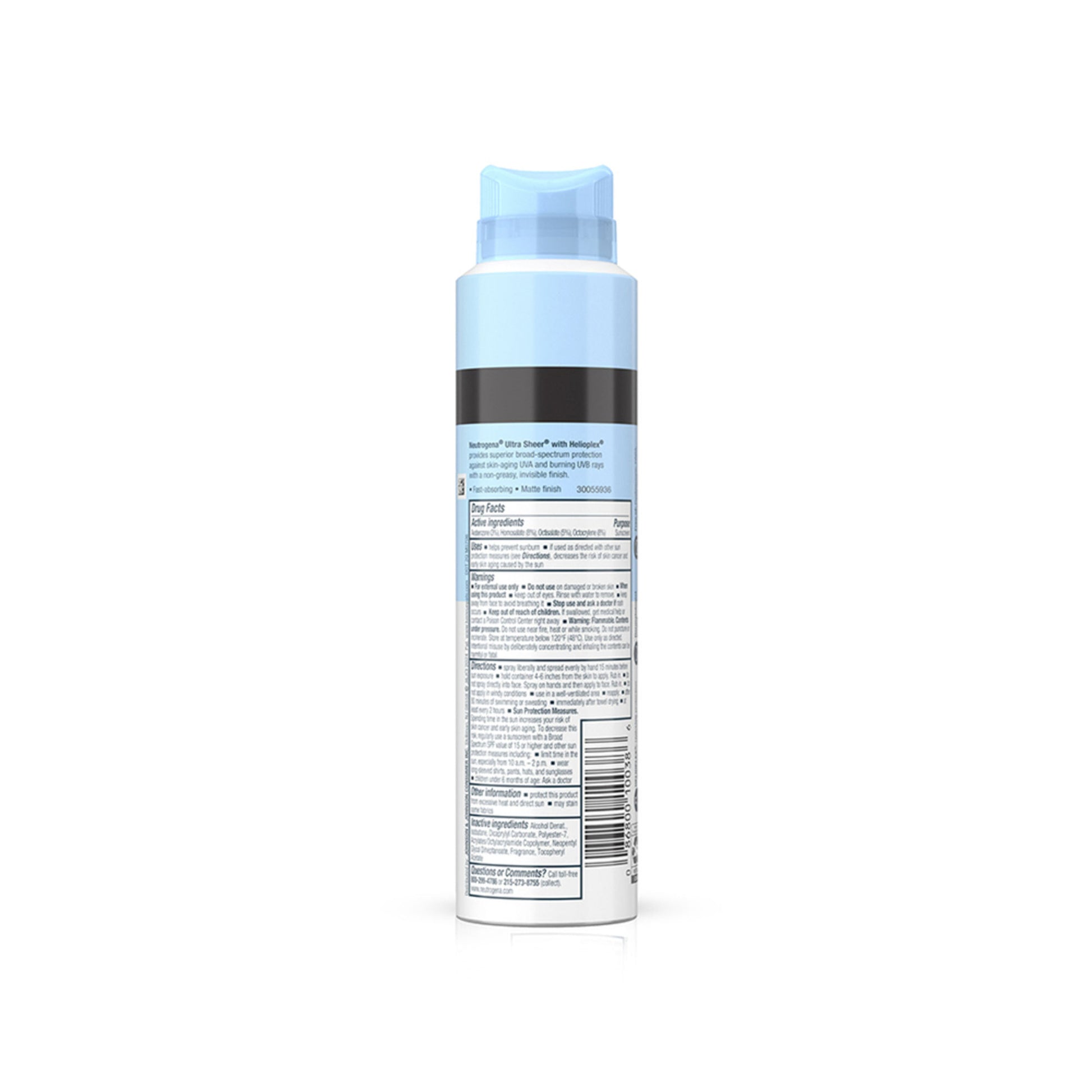 Neutrogena Ultra Sheer Body Mist Sunscreen Broad Spectrum SPF 45