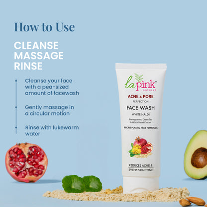 La Pink Acne & Pore Perfection Daily Face Wash For Acne Prone & Oily Skin