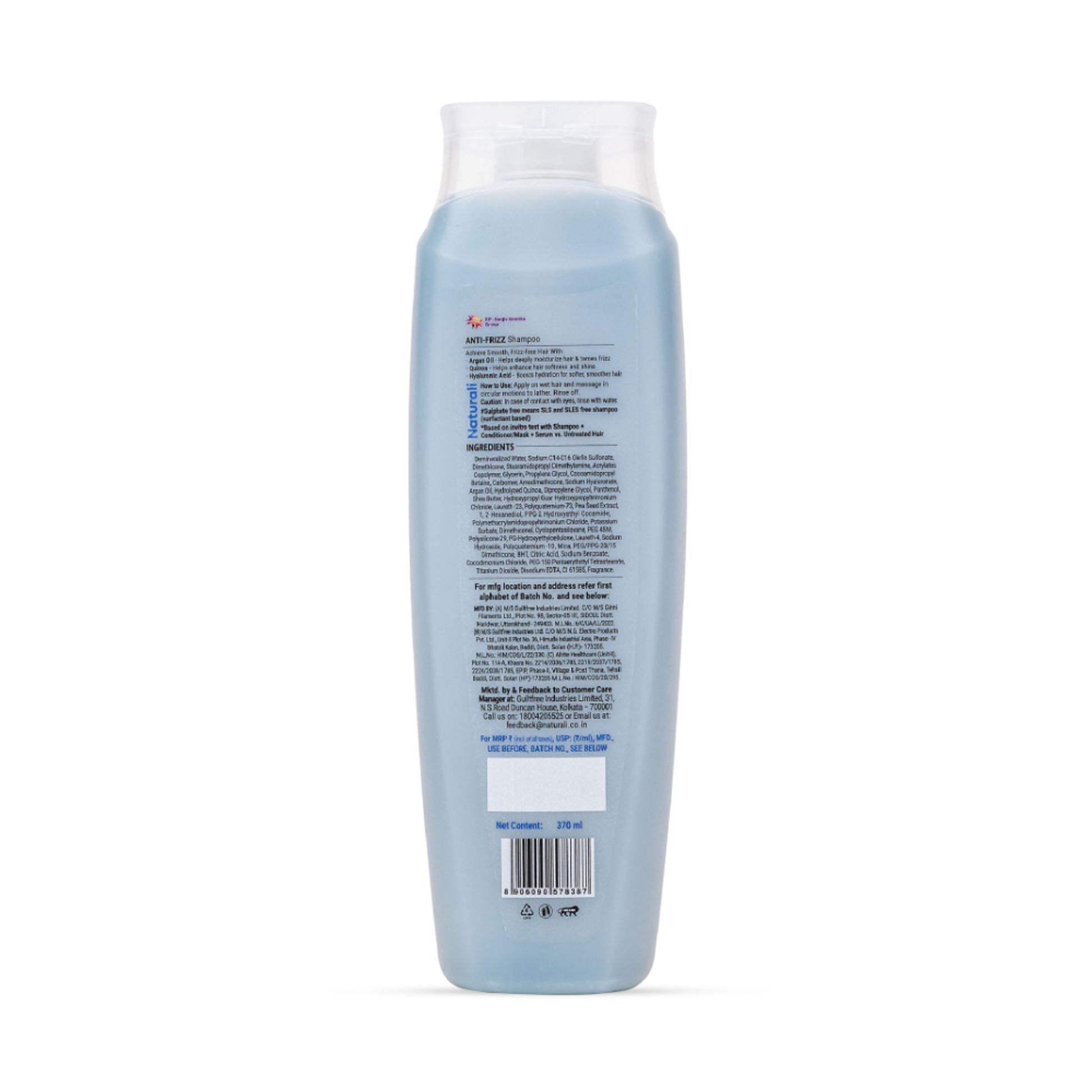 Naturali Anti Frizz Shampoo