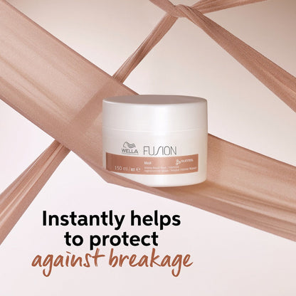 Wella Professionals Fusion Intense Repair Hair Mask for Frizzy & Damaged Hair with Silk Amino Acids