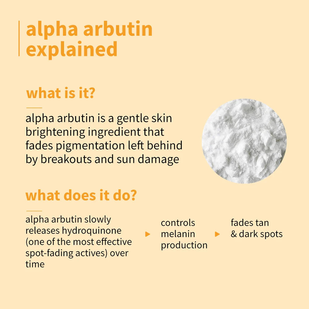 2% Alpha Arbutin & Hyaluronic Acid Tan Fading Face Serum | 10 ml