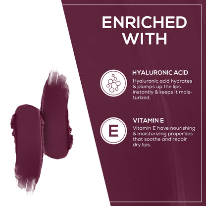 Renee Cosmetics Stunner Matte Lipstick - S05 Fired Up