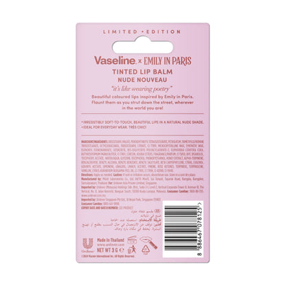 Vaseline Emily In Paris Tinted Lip Balm Stick - Nude Nouveau