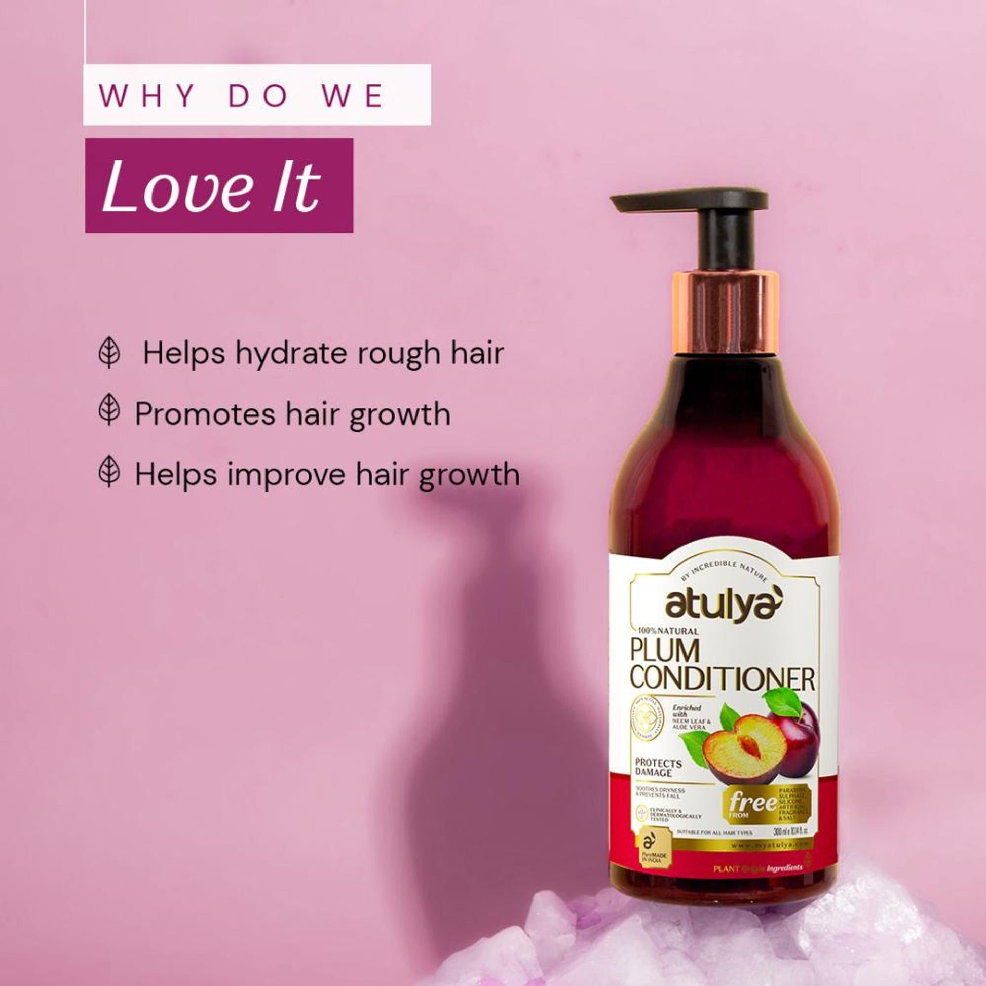Atulya 100% Natural Plum Conditioner