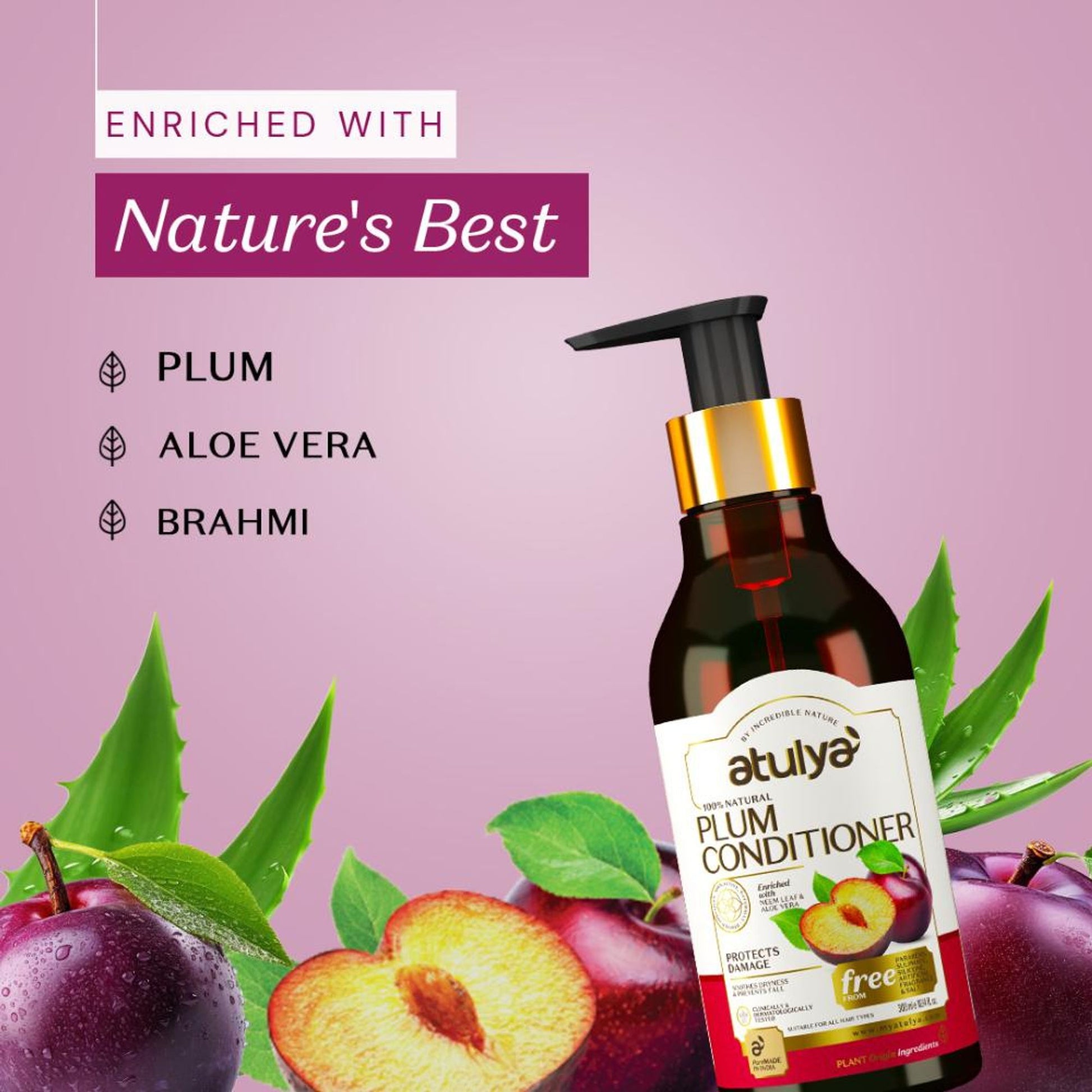 Atulya 100% Natural Plum Conditioner