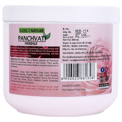 Panchvati Herbals Rose Skin Nourishing Cream