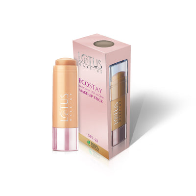 Lotus Make-Up Ecostay Spot Cover All-in-One Make-Up Stick SPF20 - Natural Honey