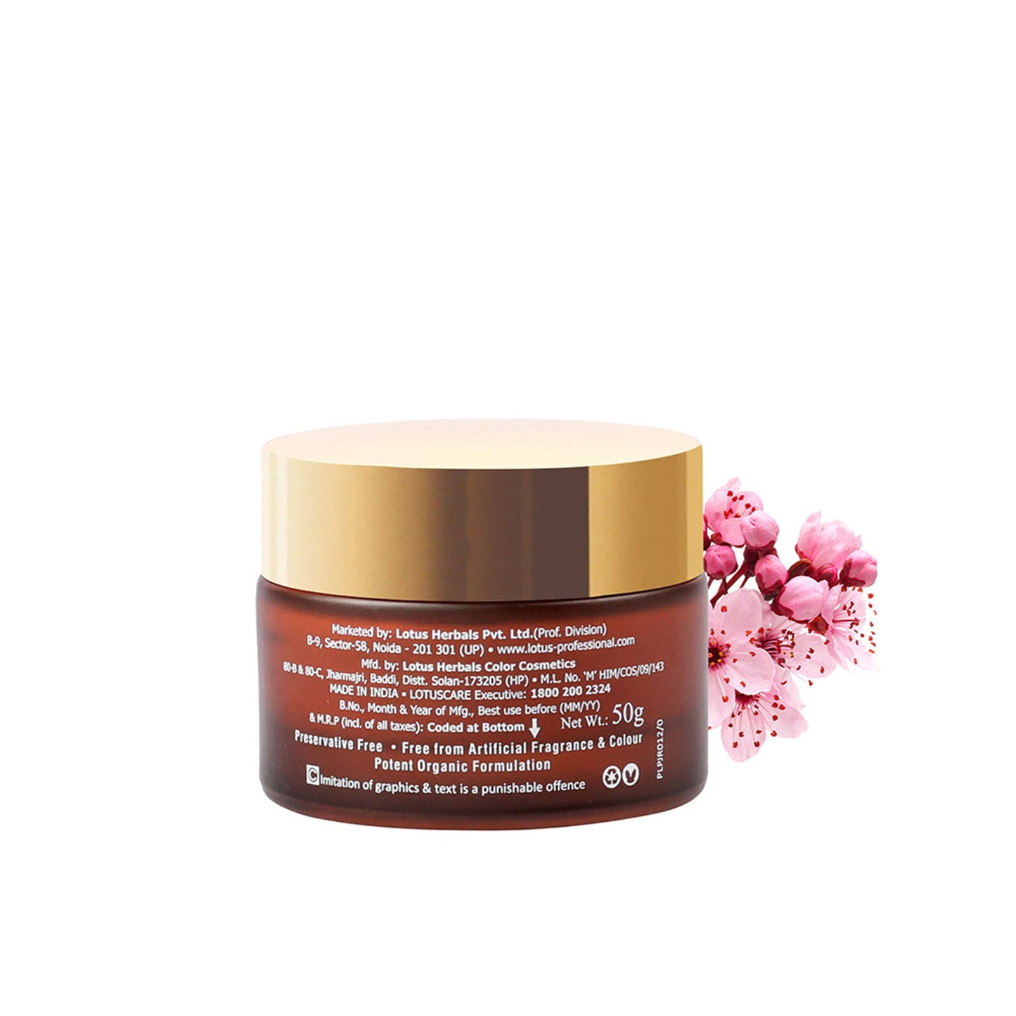 Lotus Professional DermoSpa Japanese Sakura Skin Whitening & Illuminating Creme With SPF 20