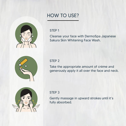 Lotus Professional DermoSpa Japanese Sakura Skin Whitening & Illuminating Creme With SPF 20