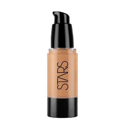 Stars Cosmetics Micro Liquid Foundation For Face Makeup Matte Finish - Indian Beige