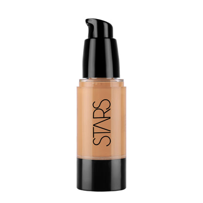 Stars Cosmetics Micro Liquid Foundation For Face Makeup Matte Finish - Indian Beige