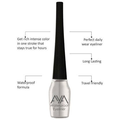 AYA Waterproof Eyeliner - Silver