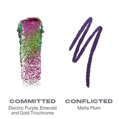 MORPHE Mixed Signals Dual Ended Cream & Liquid Shadow Stick - Committed Conflicted