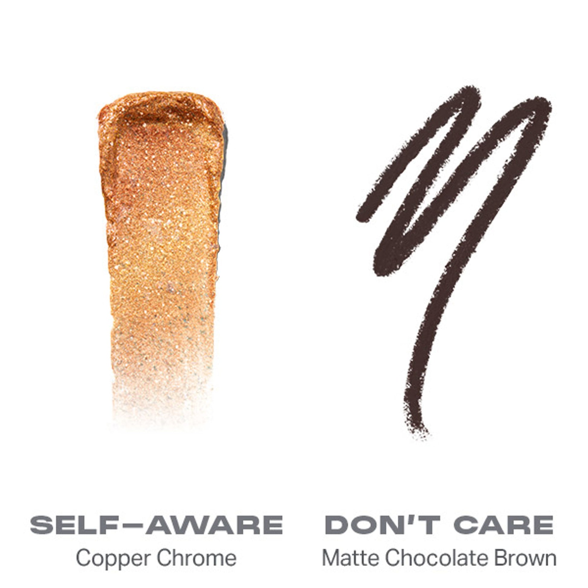 MORPHE Mixed Signals Dual Ended Cream & Liquid Shadow Stick - Self-aware Don't Care