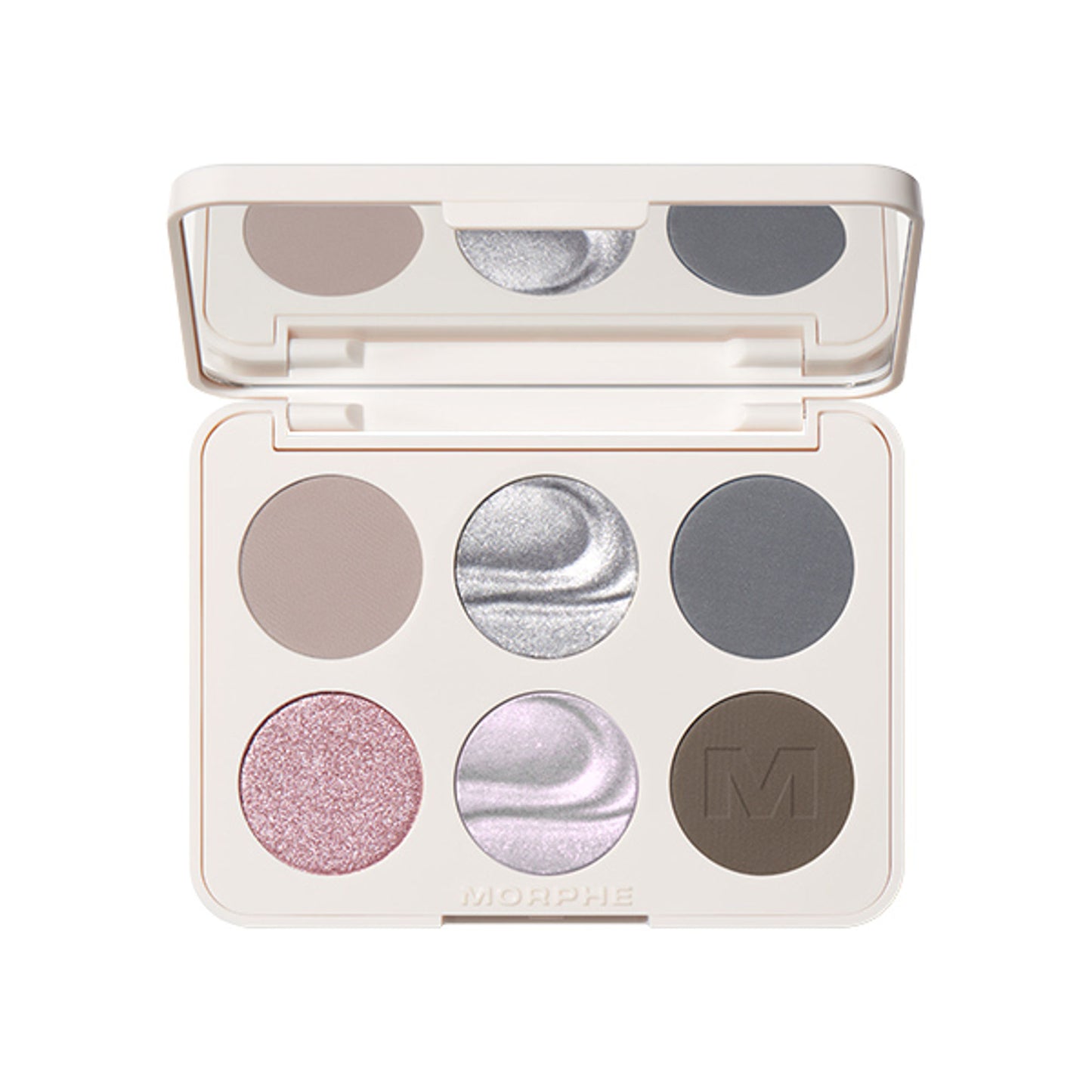 MORPHE ChromaPlus 6-Pan Eyeshadow Palette - Cyber Chrome