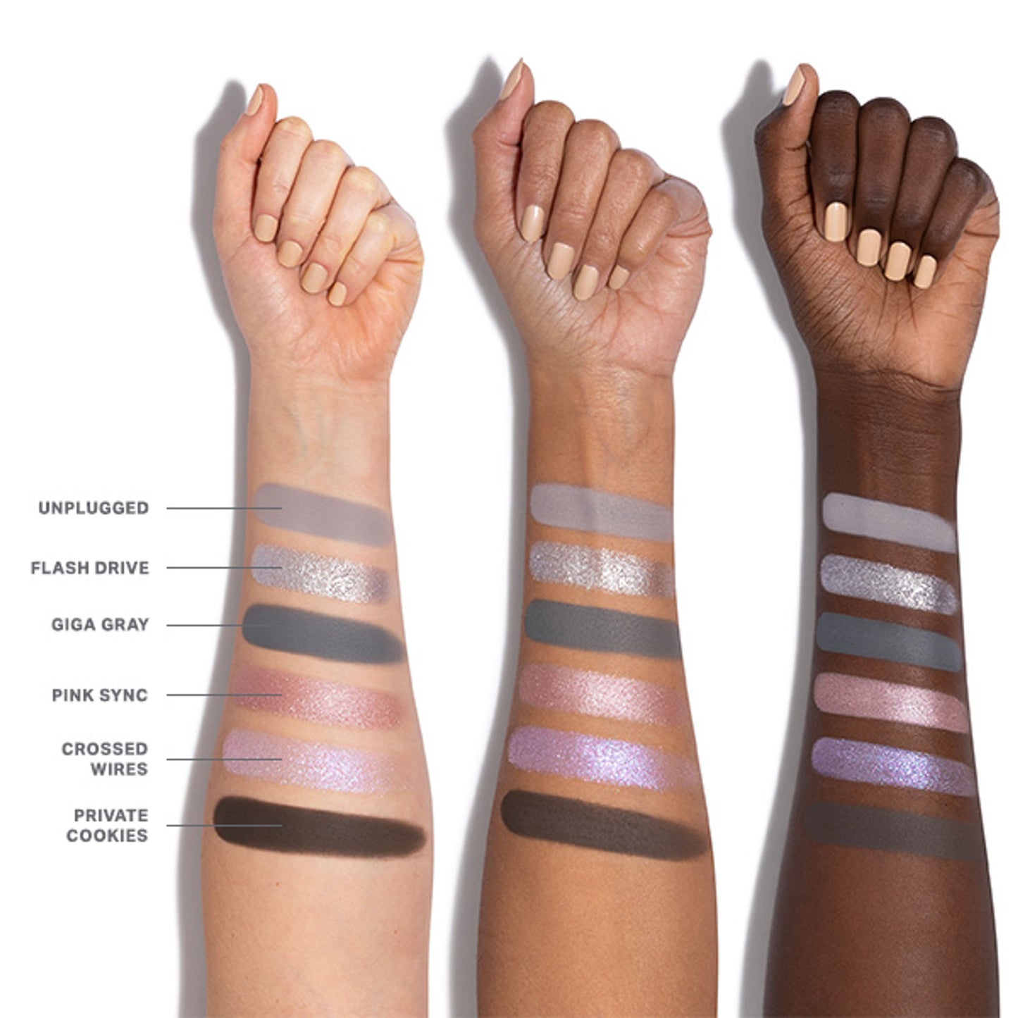 MORPHE ChromaPlus 6-Pan Eyeshadow Palette - Cyber Chrome