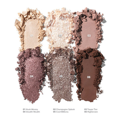 MORPHE ChromaPlus 6-Pan Eyeshadow Palette - Rich Glitch