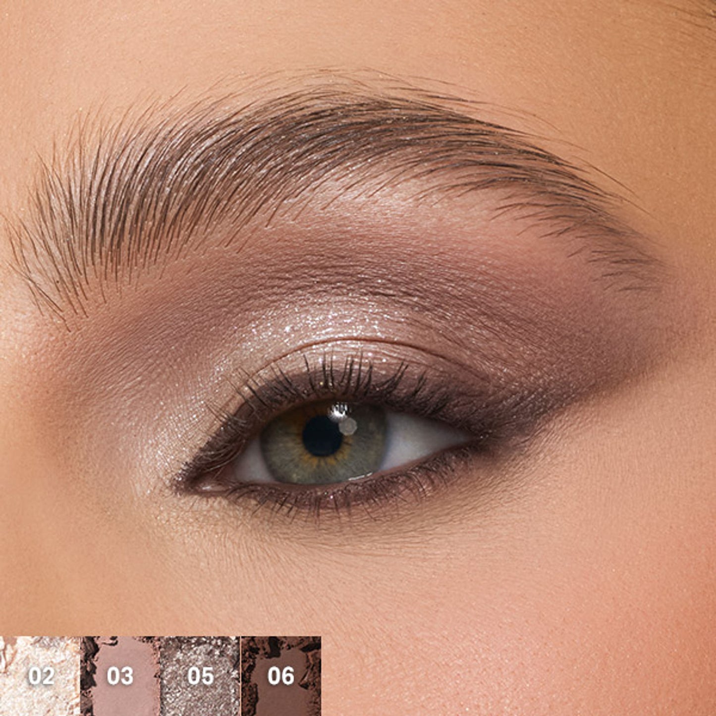 MORPHE ChromaPlus 6-Pan Eyeshadow Palette - Rich Glitch