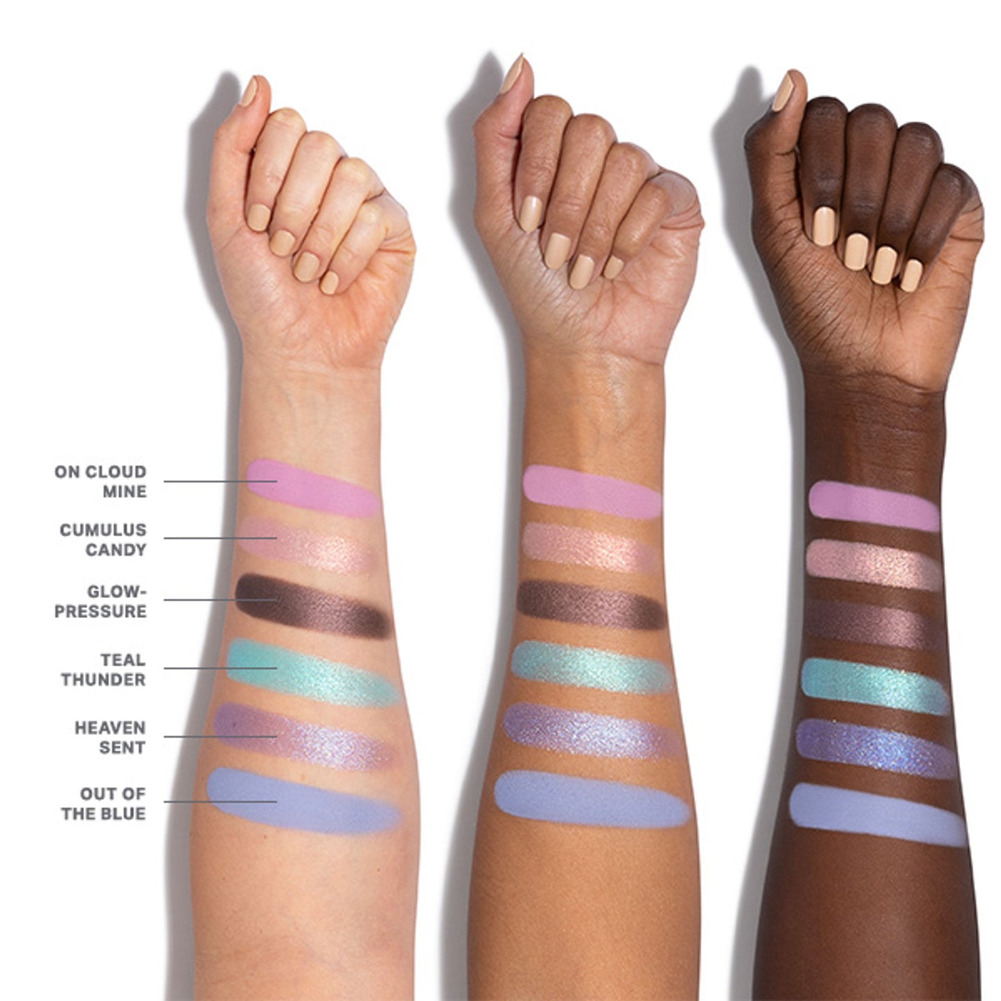 MORPHE ChromaPlus 6-Pan Eyeshadow Palette - Sky-fi